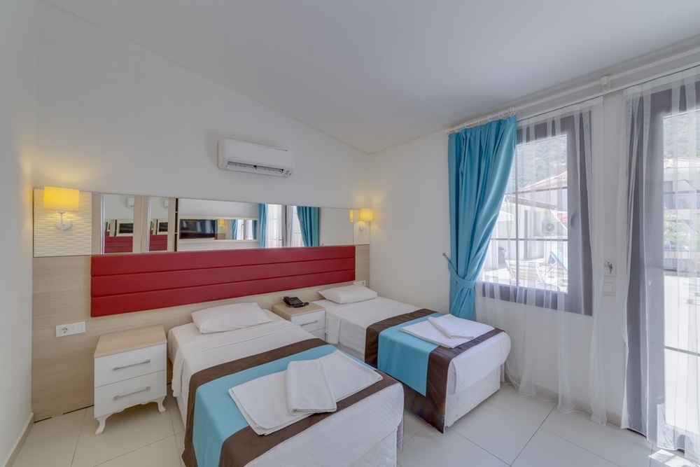 16 اتاق هتل 3 ستاره مرجان بیچ فتحیه Marcan Beach Fethiye.jpg