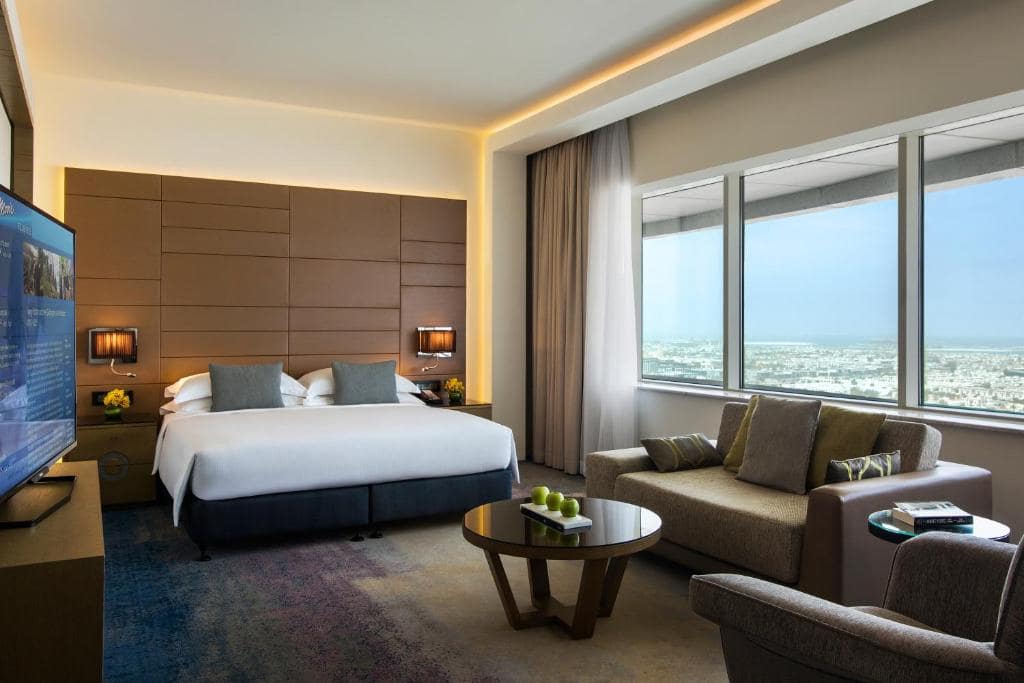 20-اتاق-خواب-هتل-4-ستاره-تاورز-روتانا-دبی- Towers-Rotana-Hotel-Dubai-Bedroom.jpg